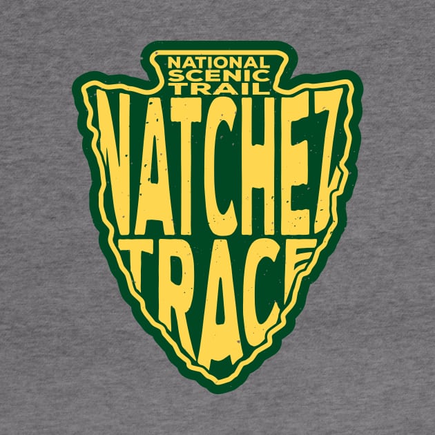 Natchez Trace National Scenic Trail name arrowhead by nylebuss